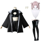 Call Of The Night 2 (2025) Nanakusa Nazuna Black Jacket Set Outfits Cosplay Costume